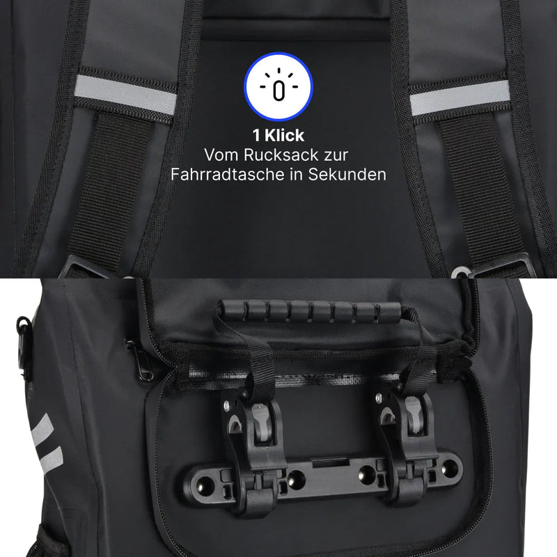 Alpensattel 3 in 1 Fahrradtasche - Alpensattel.de