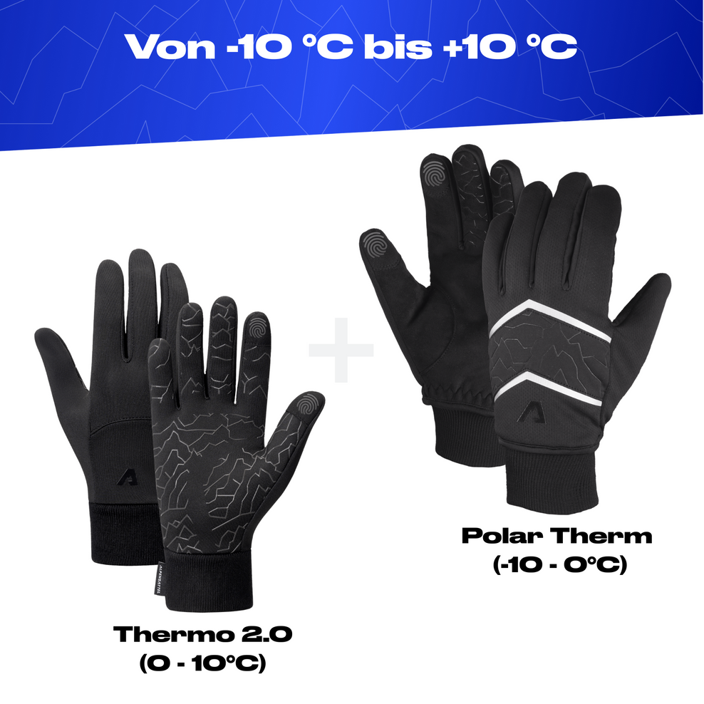 De -10 °C à +10 °C