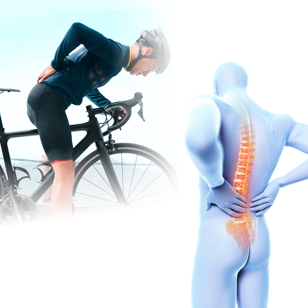 8 out of 10 cyclists blame the wrong saddle for numbness or back and buttock pain!