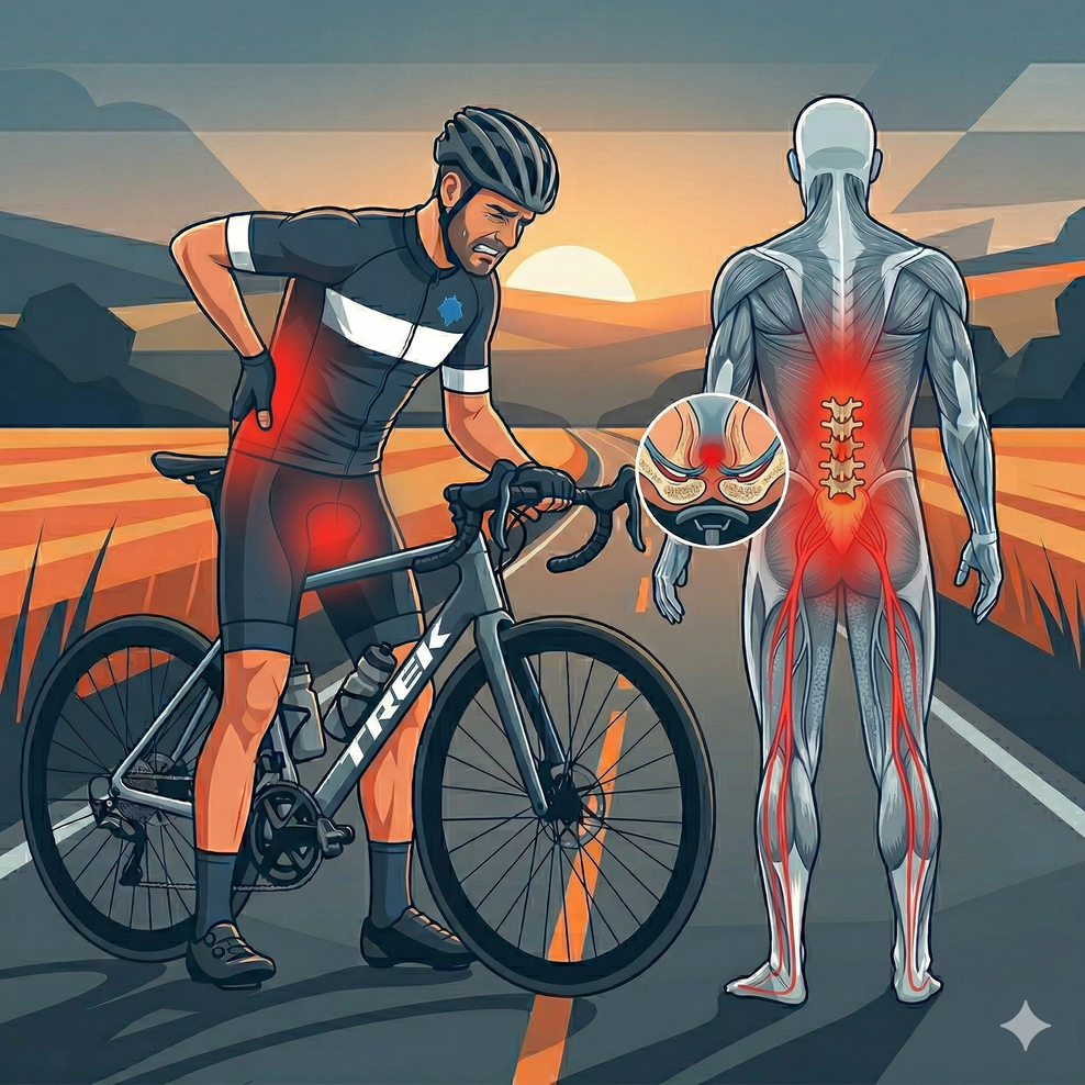 8 out of 10 cyclists suffer from buttock pain, numbness, and pressure sores.