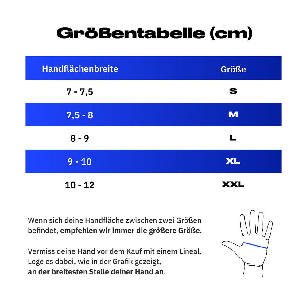 Größentabelle