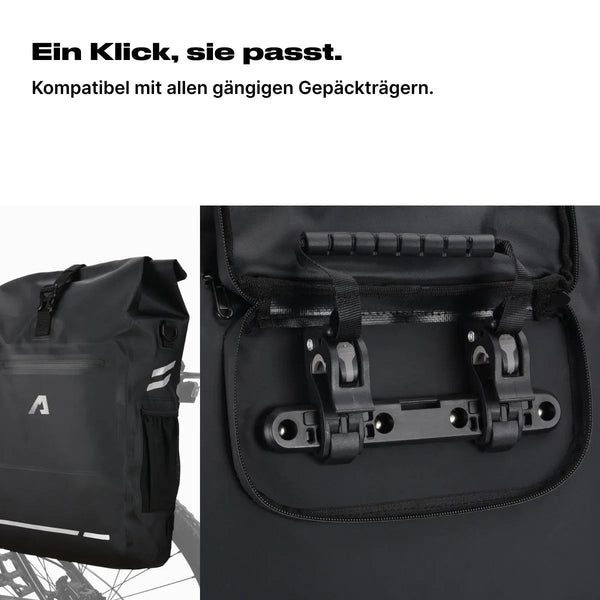 Alpensattel 3 in 1 Fahrradtasche - Alpensattel.de