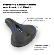 Alpensattel 3.0 Komfort+ - Alpensattel.de