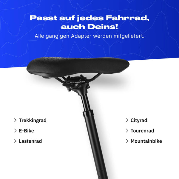 Alpensattel gefederte Sattelstütze - Alpensattel.de