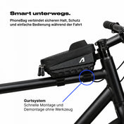 Alpensattel Oberrohrtasche - Alpensattel.de