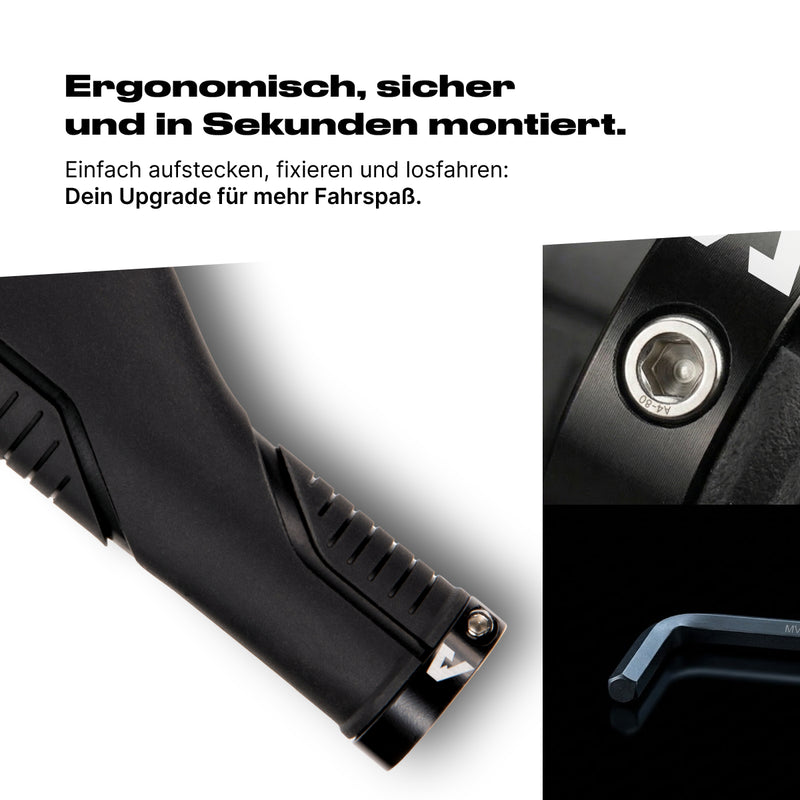 SoftGrip polkupyörän kahvat
