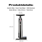 Fahrrad Standluftpumpe