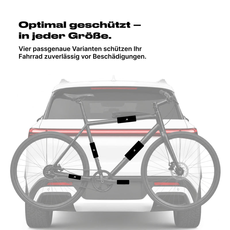 Alpensattel ramme- og pedalbeskyttelse til transport