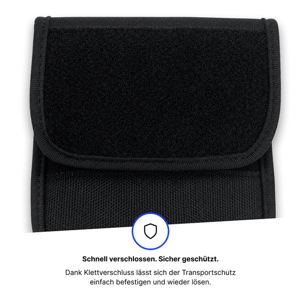 Alpensattel Rahmen und Pedal Transportschutz - Alpensattel.de
