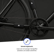 Alpensattel Rahmen und Pedal Transportschutz - Alpensattel.de