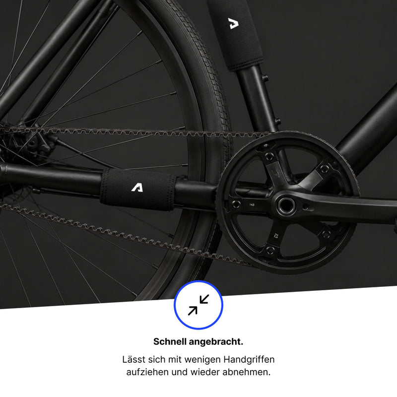 Alpensattel Rahmen und Pedal Transportschutz - Alpensattel.de