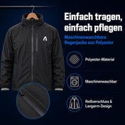Alpensattel Rainshield - Wasserdichte Regenjacke - Alpensattel.de