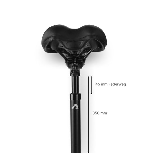 Controlled shock absorption for noticeable relief