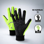 Thermo Handschuhe 3.0 in Schwarz und Gelb nebeneinander