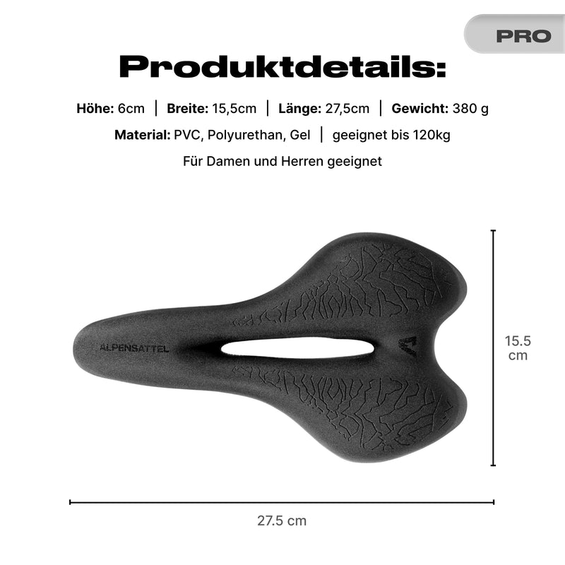 Komfort Paket Sport PRO - Alpensattel.de