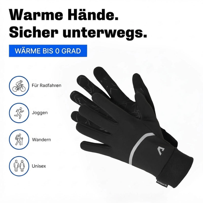 Premium Thermo Fahrrad Handschuhe 3.0 - Alpensattel.de