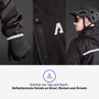 Rainshield - Regenjacke | + Gratis Thermo Handschuhe - Alpensattel.de