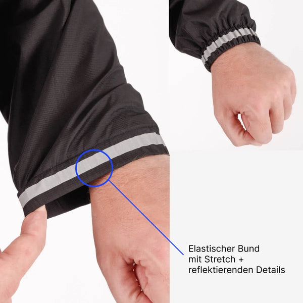 Rainshield - Regenjacke | + Gratis Thermo Handschuhe - Alpensattel.de