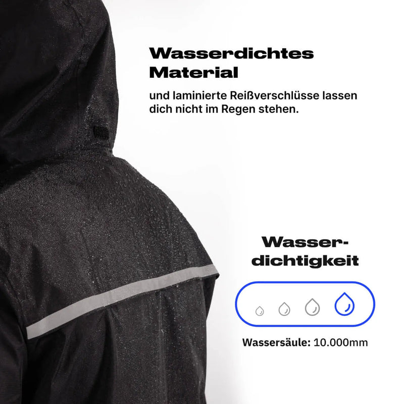 Rainshield - Regenjacke | + Gratis Thermo Handschuhe - Alpensattel.de