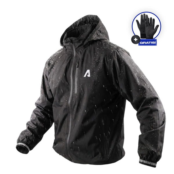 Rainshield - Regenjacke | + Gratis Thermo Handschuhe - Alpensattel.de