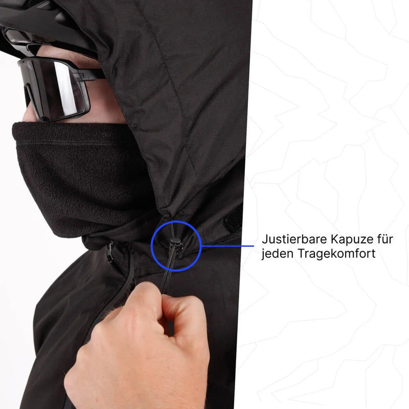 Rainshield - Regenjacke | + Gratis Thermo Handschuhe - Alpensattel.de